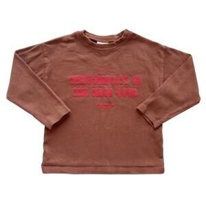 Zara Personality Shirt Size 3-4y